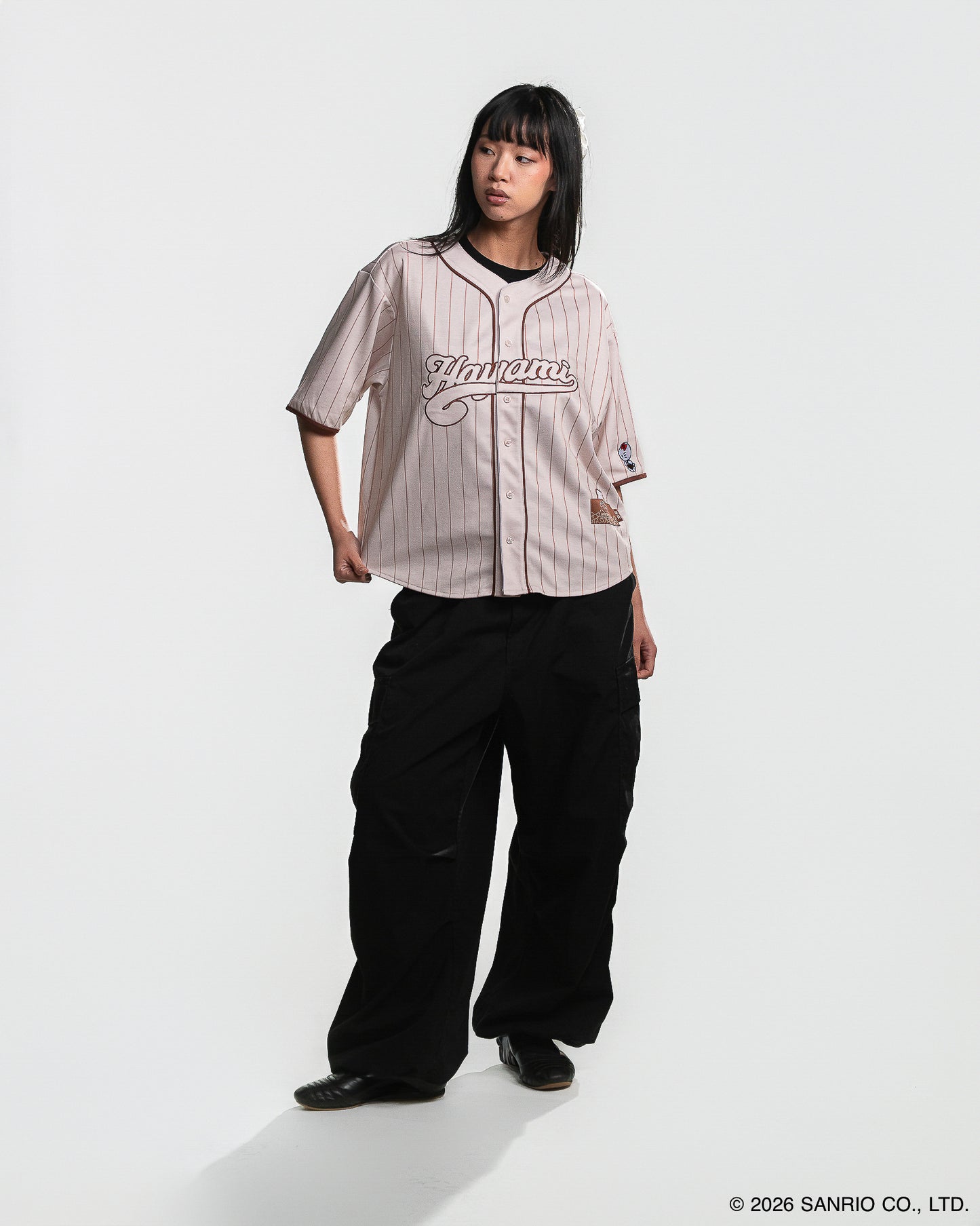 Baseball-Trikot Beige Hayami | Hello Kitty