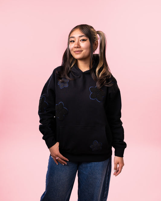 Schwarzer Hoodie – Hoshi