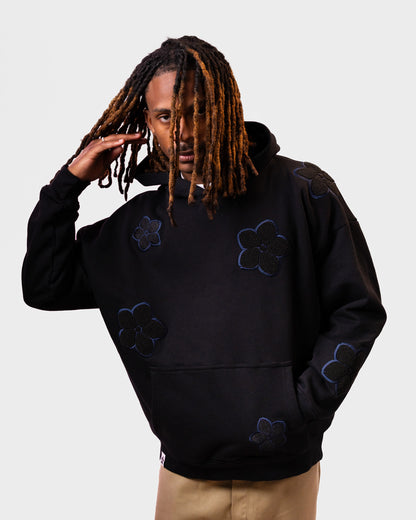 Sudadera con capucha negra - Hoshi