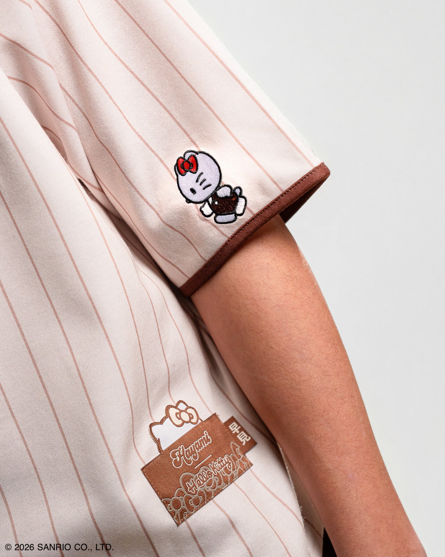 Baseball-Trikot Beige Hayami | Hello Kitty
