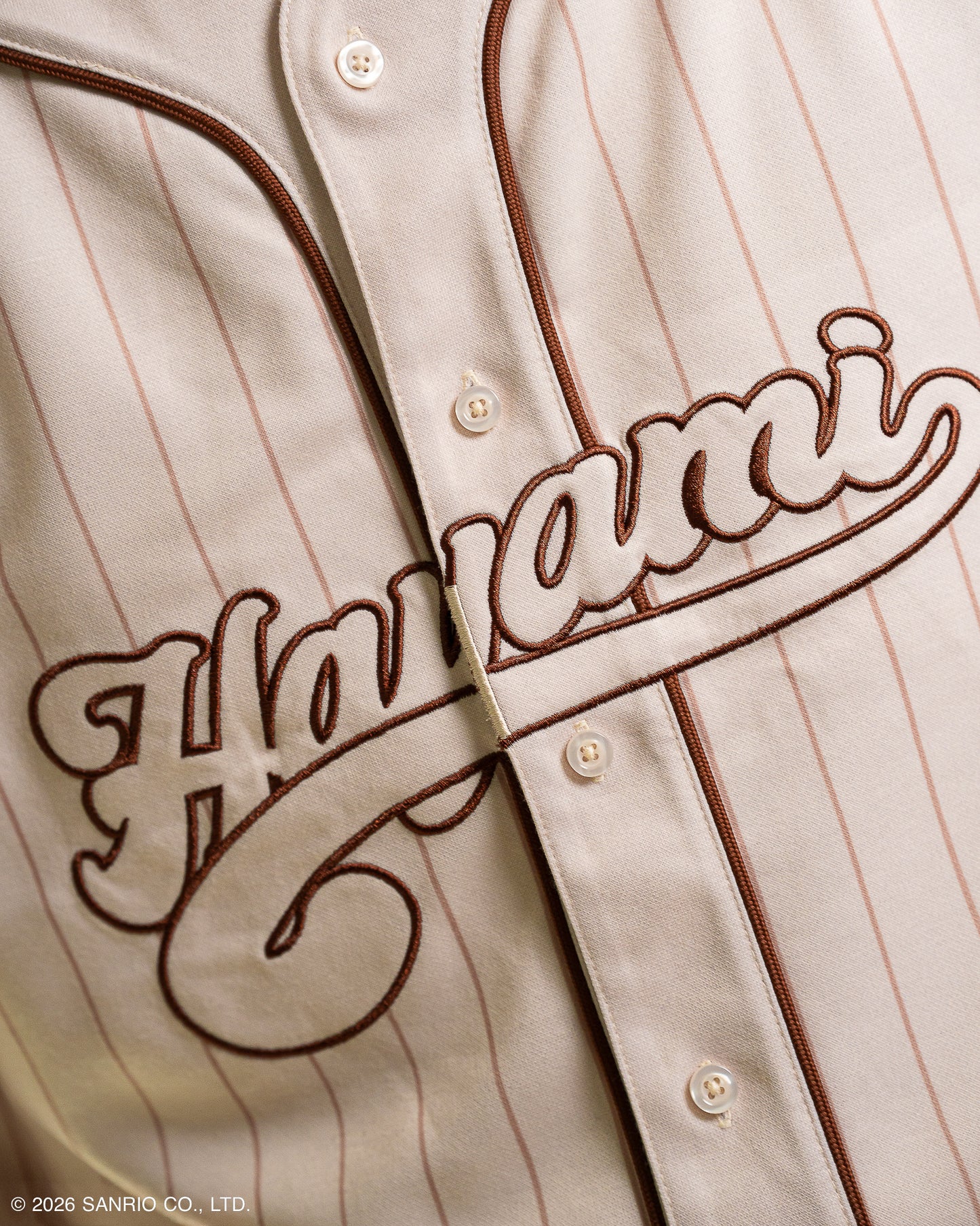 Baseball-Trikot Beige Hayami | Hello Kitty
